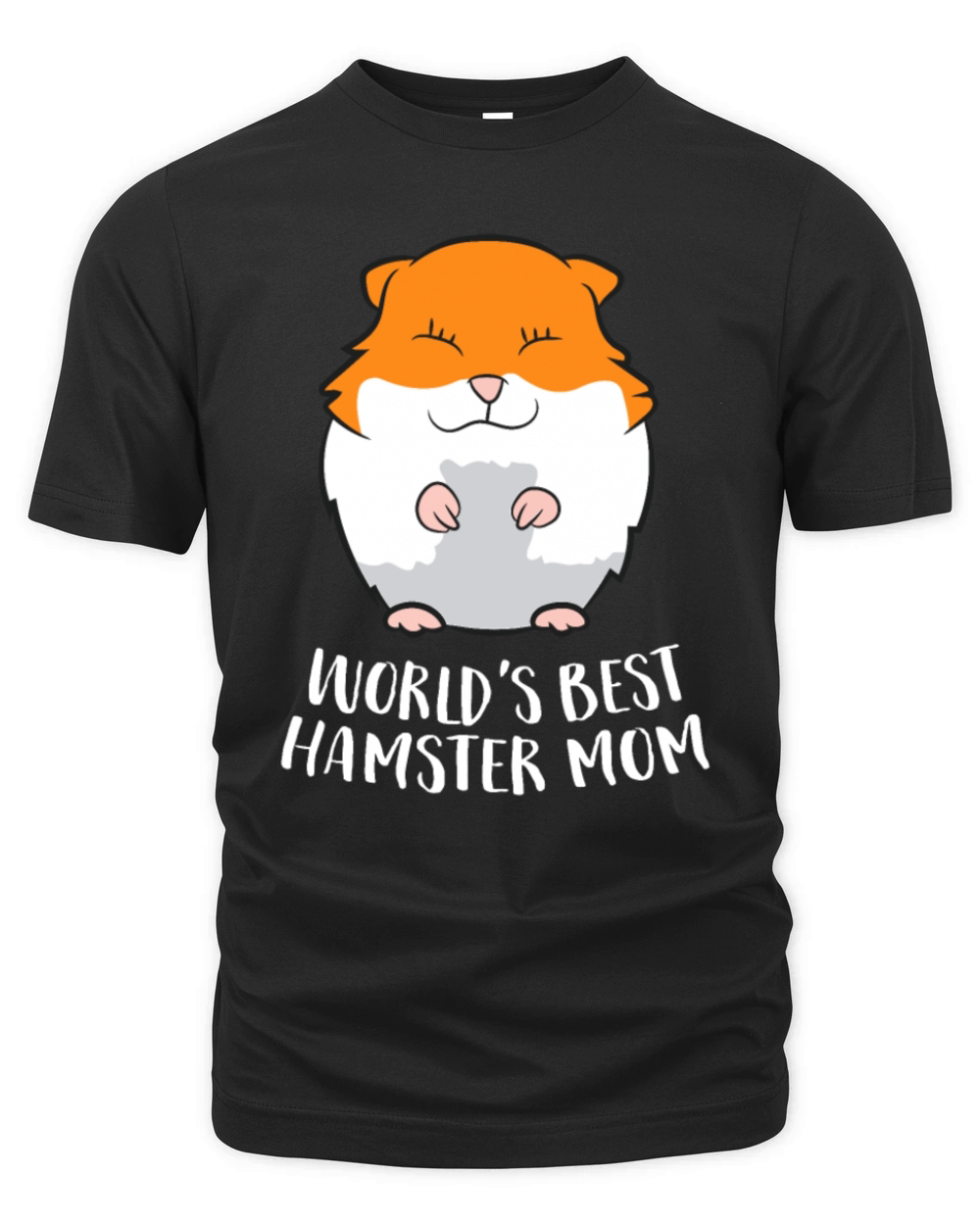 Worlds Best Hamster Mom Funny Hamster Mom Gift Organic Unisex T-shirt