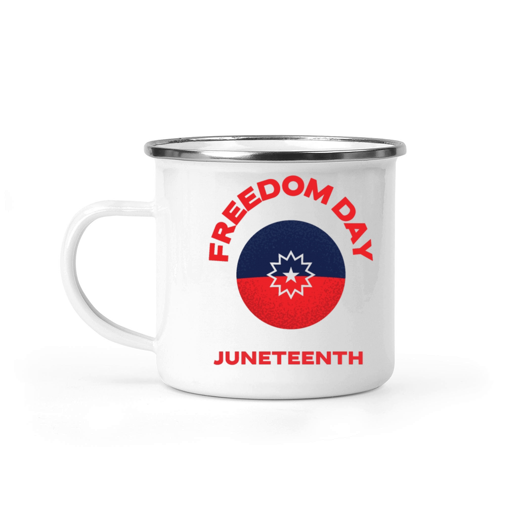 Freedom Day Juneteenth Day Juneteenth Celebrations Camping Mug