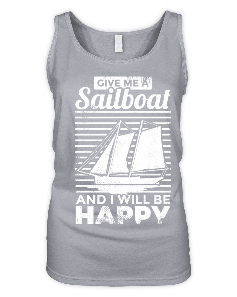 Sailing Quote Organic Women's Tank Top