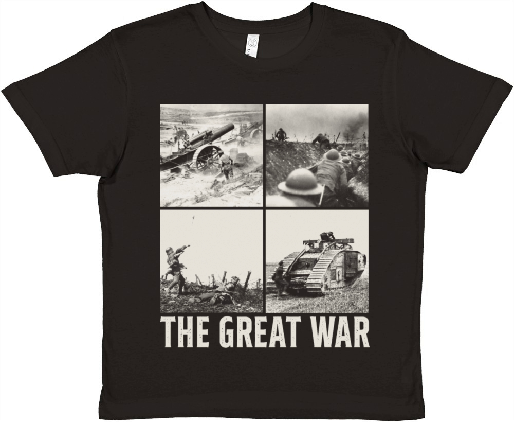 The Great War - WW1 Photos Premium Kids Crewneck T-shirt