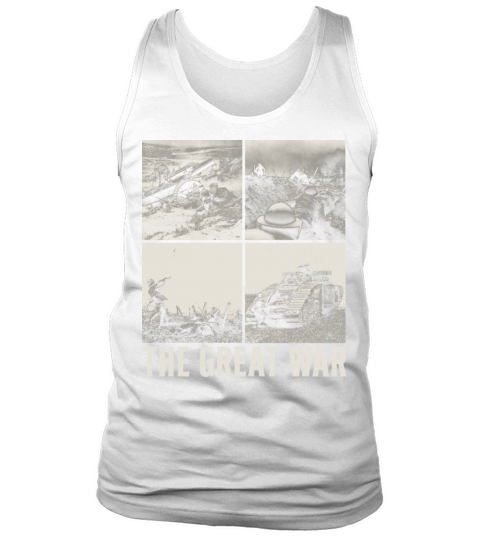 The Great War - WW1 Photos Tank Top Unisex