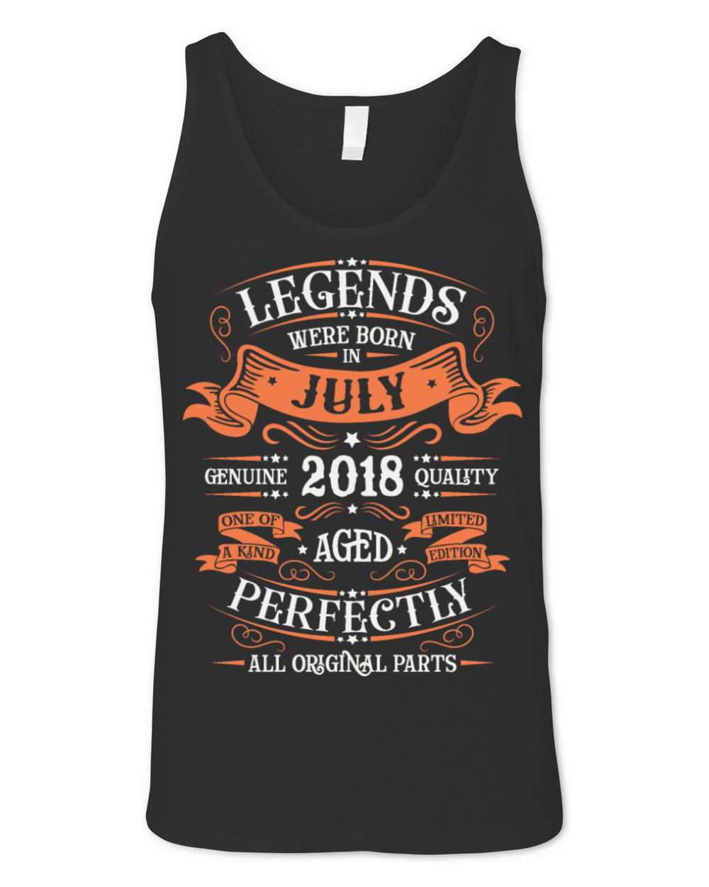 Legendary July 2018 Limited Edition Vintage Unisex Jersey Tank