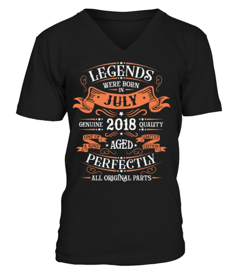 Legendary July 2018 Limited Edition Vintage V-Neck T-shirt