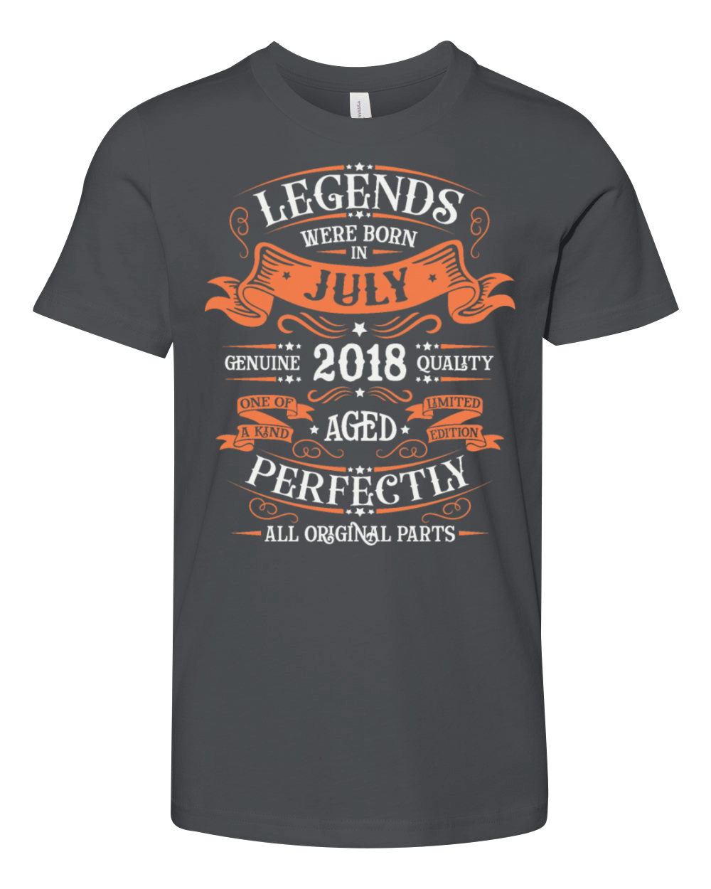 Legendary July 2018 Limited Edition Vintage Youth Unisex Jersey Tee
