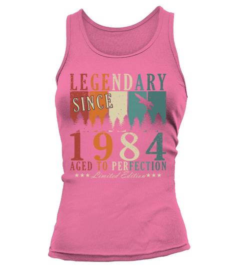 39th birthday man born 1984 legend Tank top Woman