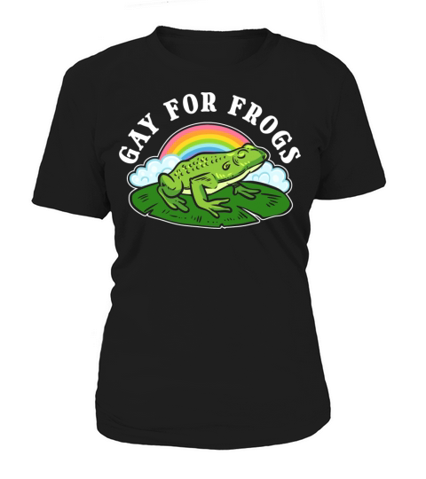 Gay For Frogs Lesbian Gift Women's T-Shirt