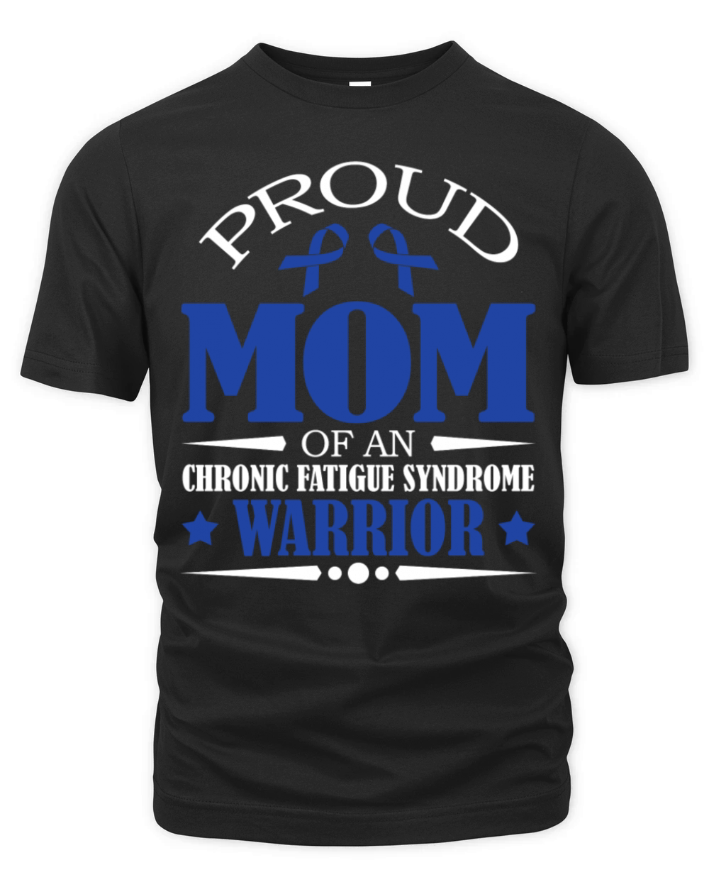 Proud Mom Of An Chronic Fatigue Syndrome Warrior Organic Unisex T-shirt