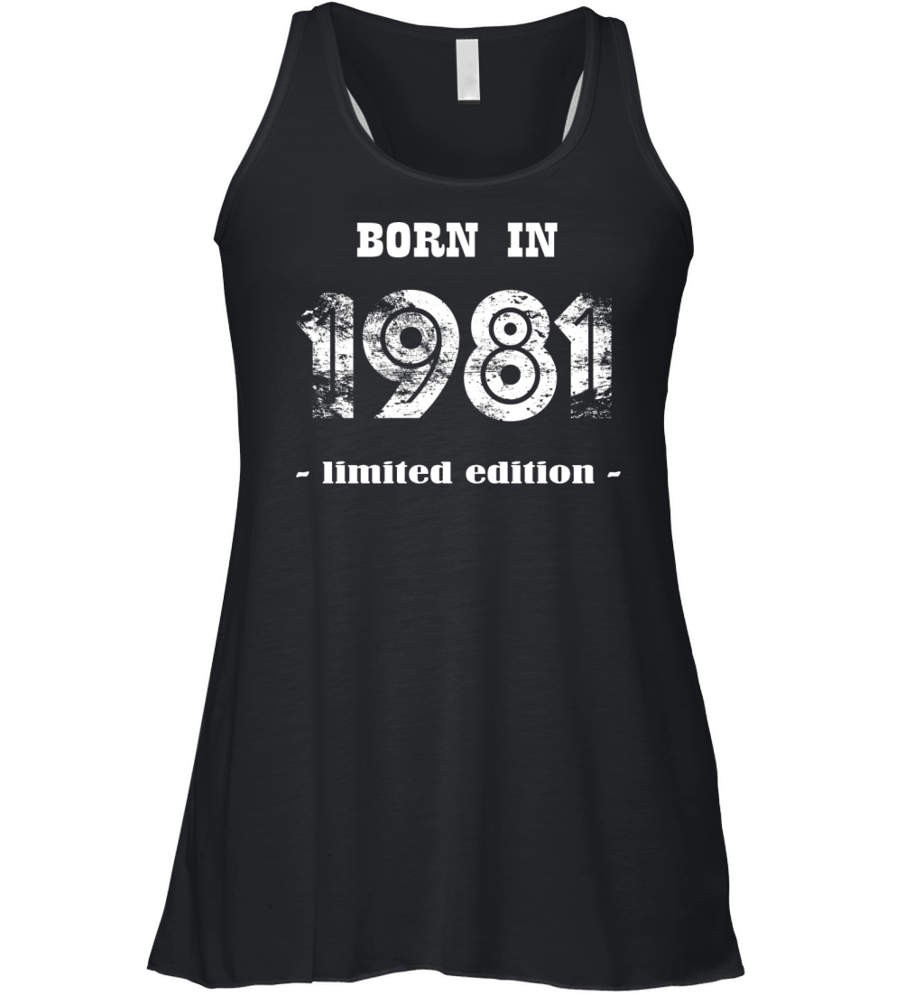 Born in 1981 - limited edition Women's Flowy Tank Top