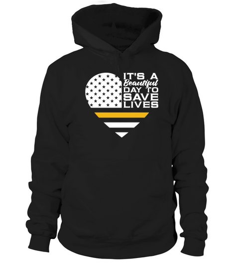 911 Dispatcher Its A Beautiful Day To Paramedic Hoodie Unisex