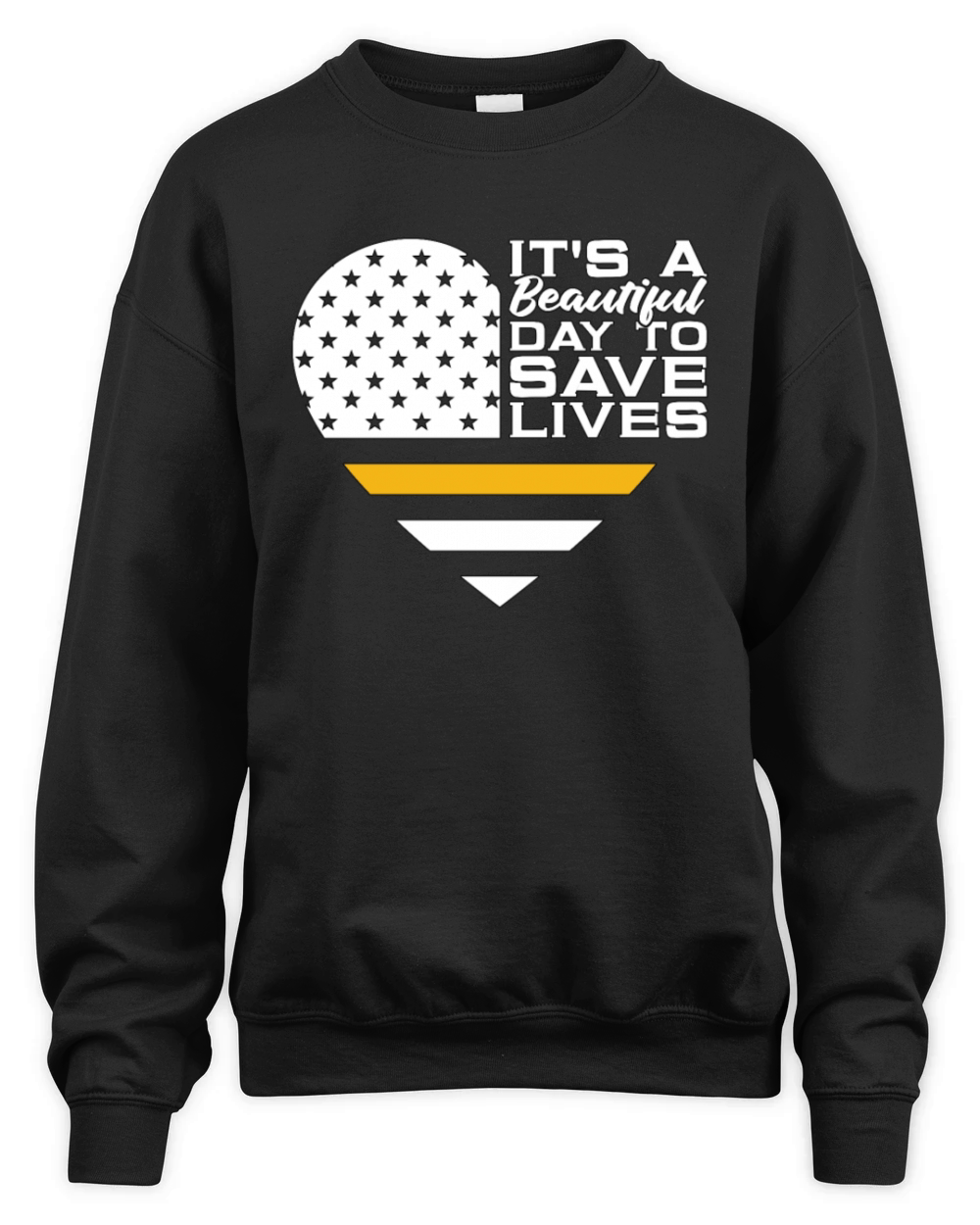 911 Dispatcher Its A Beautiful Day To Paramedic Unisex Premium Crewneck Sweatshirt