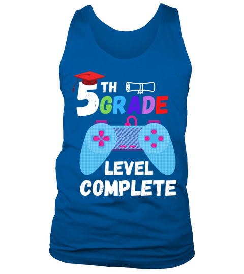 5th Grade Level Complete Gaming Tank Top Unisex