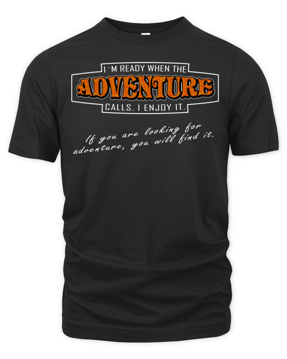 Adventure Cool Adventure Design Organic Unisex T-shirt