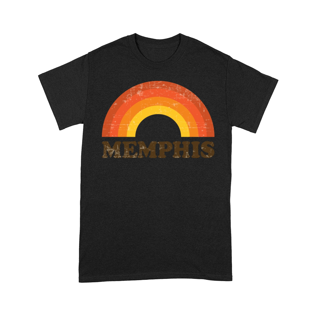 Retro Vintage Memphis Souvenir 60s Rainbow Comfort T-shirt