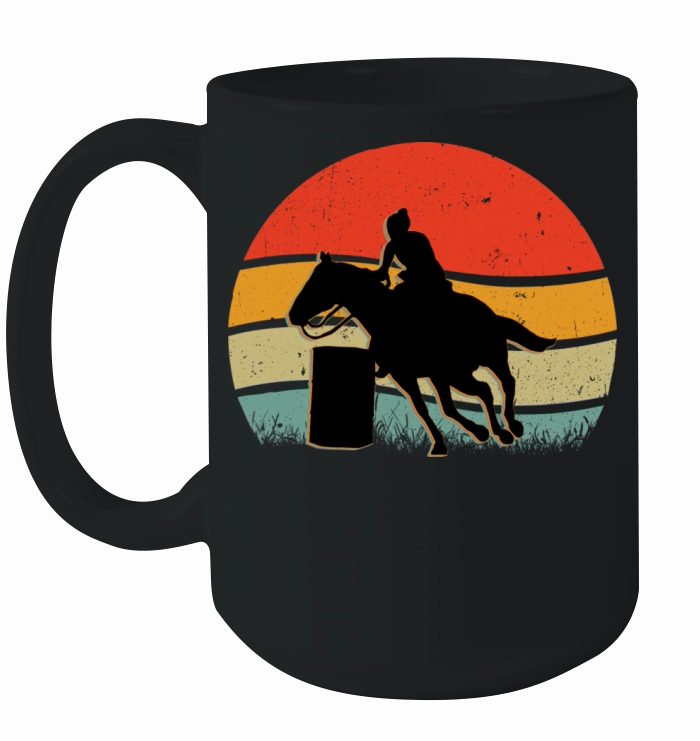 Barrel Racing Ceramic Mug