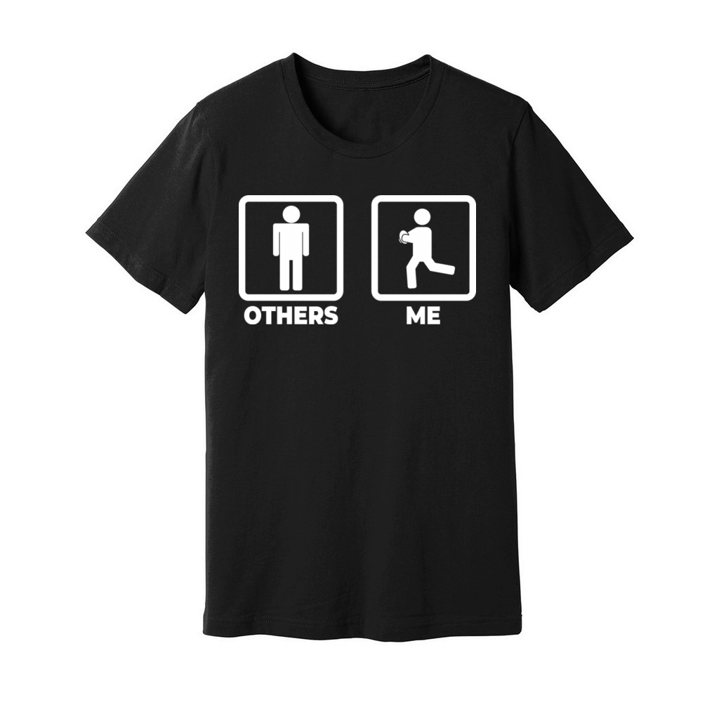 Rugby Player Stickfigures Unisex Jersey Tee