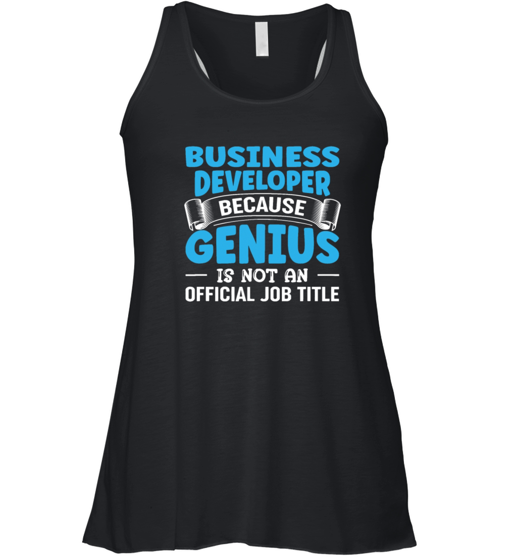 Business Development Genius Manager Developerimpul Women's Flowy Tank Top
