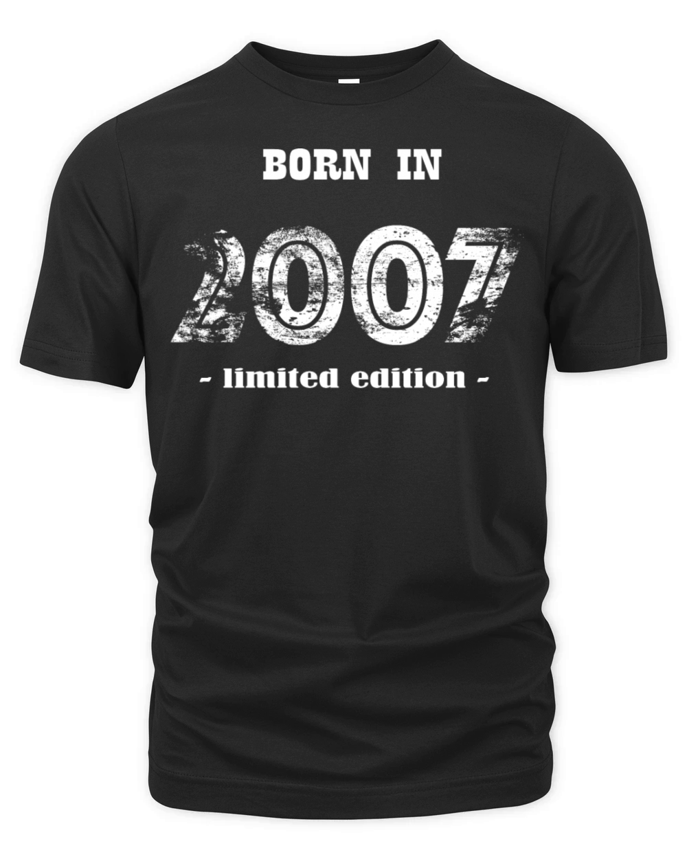 born in 2007 - limited edition Organic Unisex T-shirt