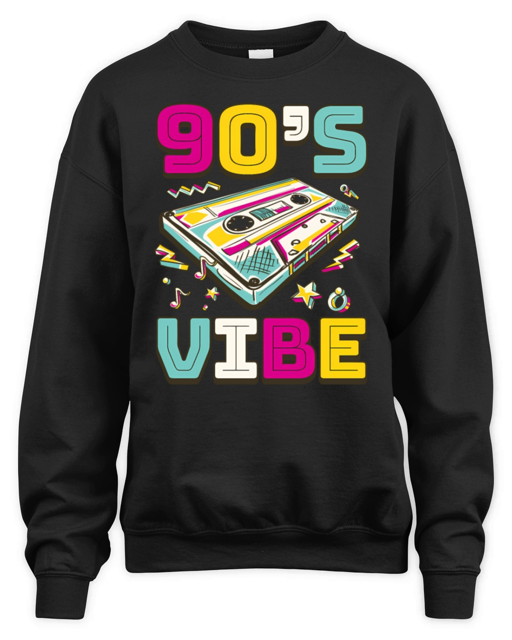 90s Old School 90 Music Py Mixtape 90s Unisex Premium Crewneck Sweatshirt