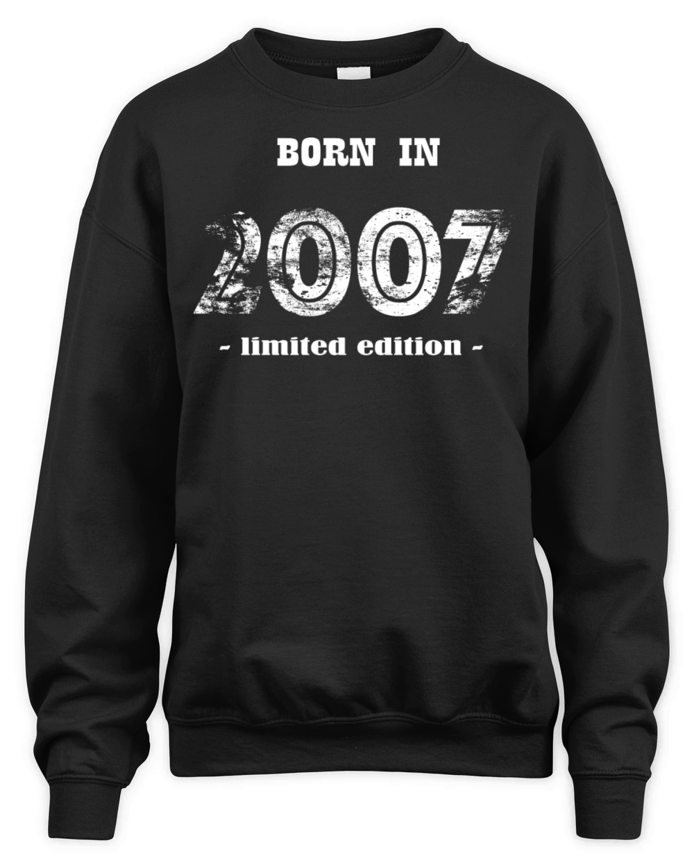 born in 2007 - limited edition Unisex Premium Crewneck Sweatshirt