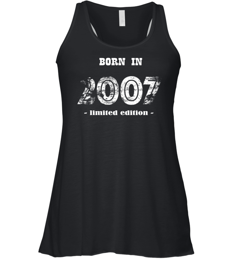 born in 2007 - limited edition Women's Flowy Tank Top