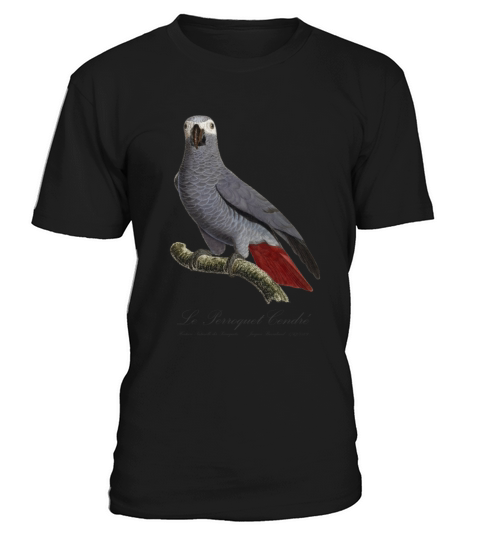 Le Perroquet Cendre - 19th century illustration T-Shirt Unisex
