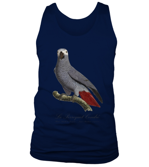 Le Perroquet Cendre - 19th century illustration Tank Top Unisex