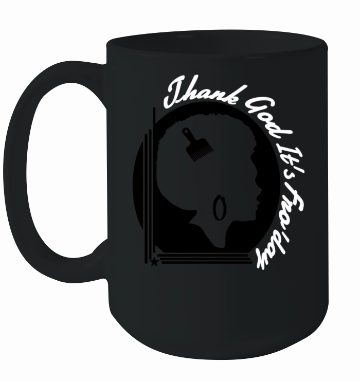 comb afro Queen Ceramic Mug