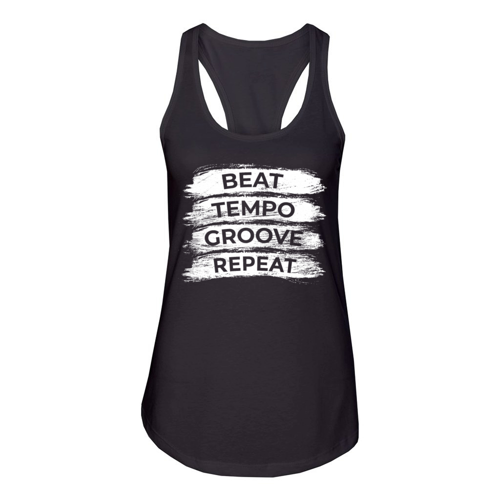 Drum Kit Motivation Women's Racerback Tank