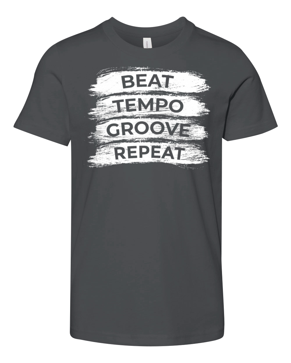 Drum Kit Motivation Youth Unisex Jersey Tee