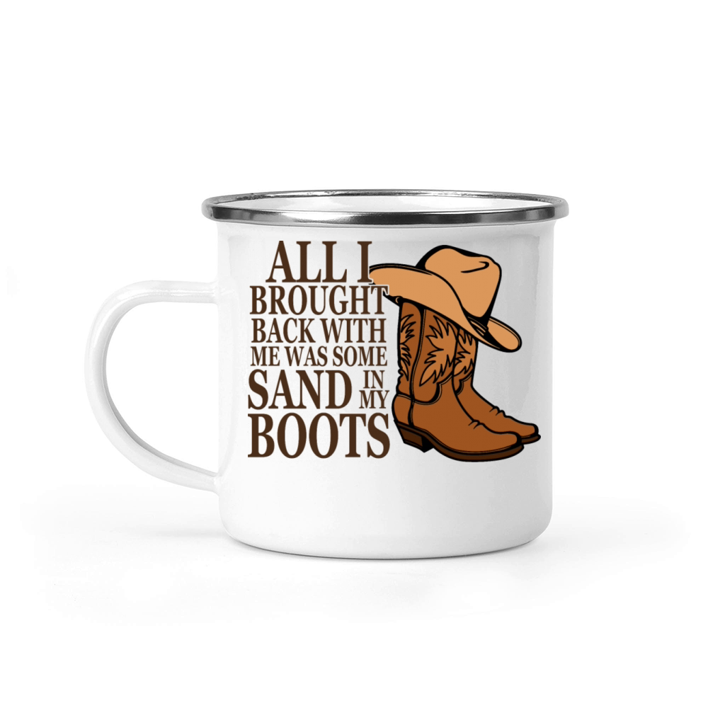 ALL I BROUGHT BACK WITH ME WAS SOME SAND Camping Mug
