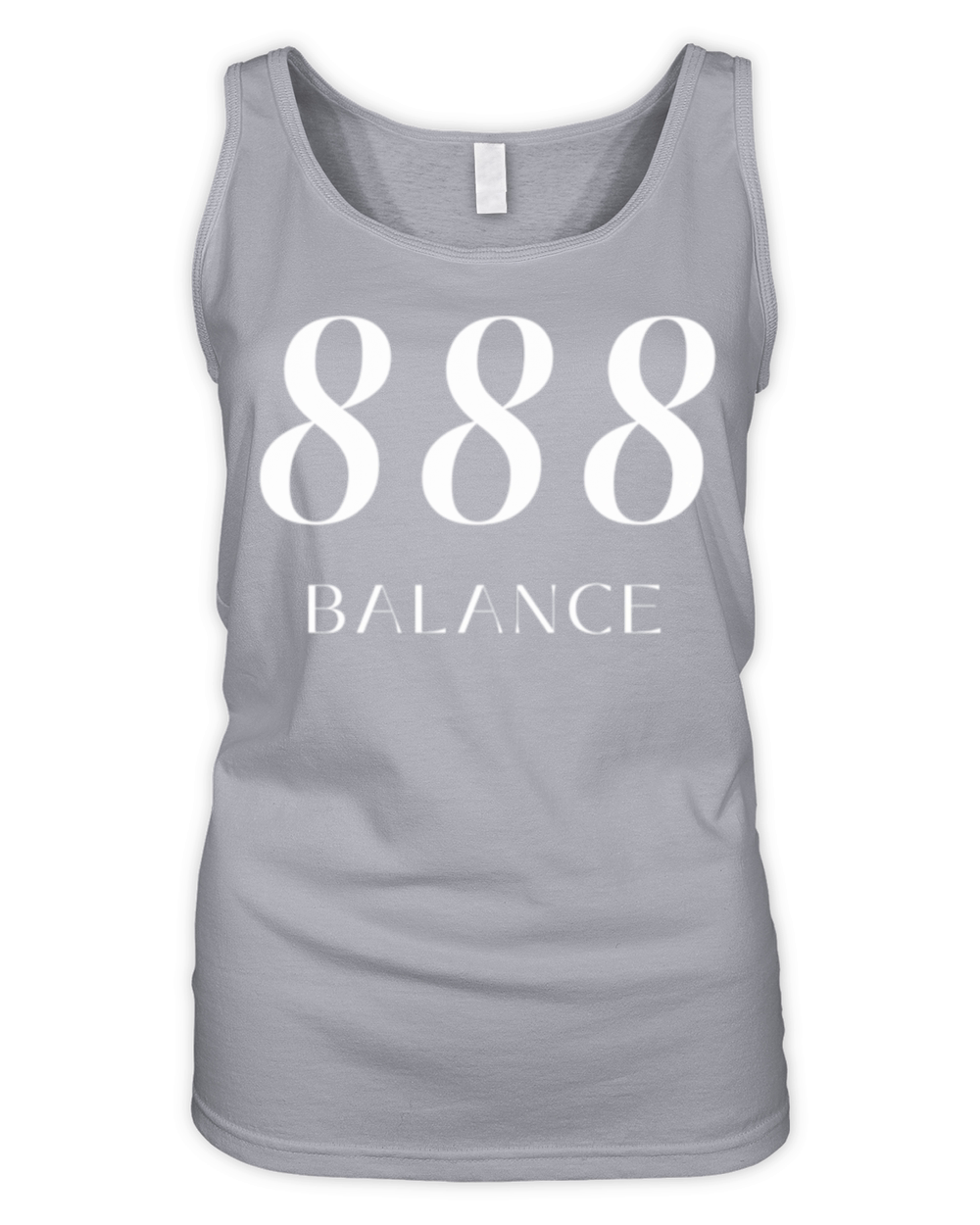 888 Balance Angel Number Inspirational Quote Organic Women's Tank Top