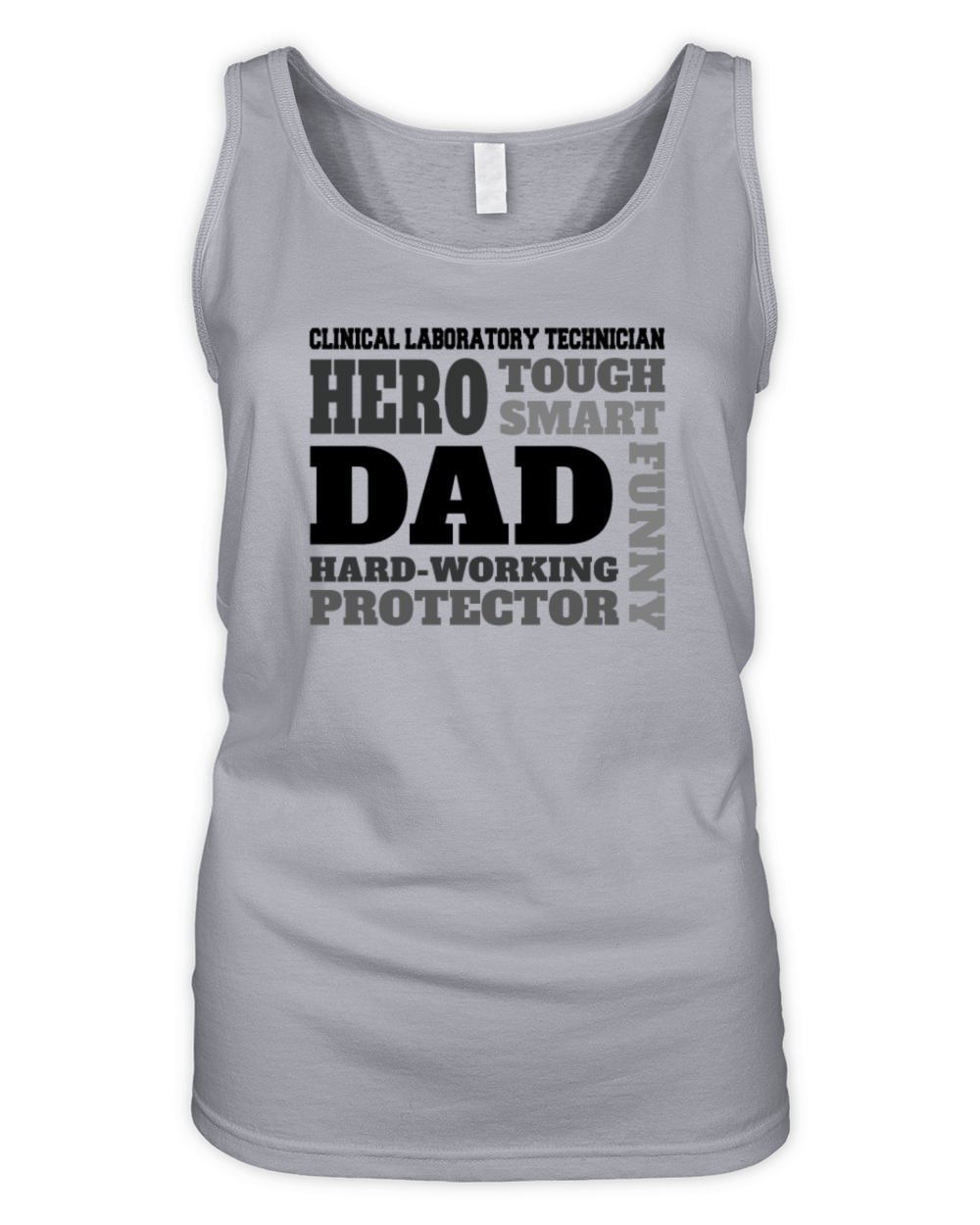 Daddy job funny Quote Dad Clinical laboratory Organic Women's Tank Top