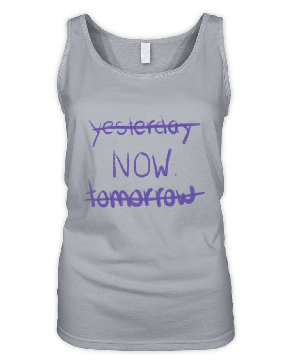 Quote yesterday now tomorrow Organic Women's Tank Top