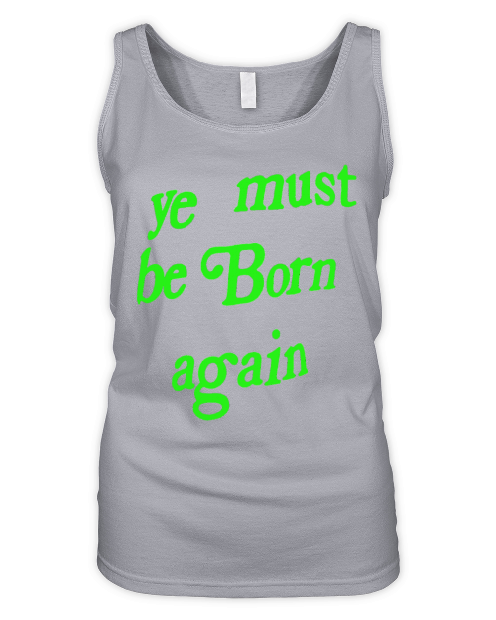 ye must be born again Organic Women's Tank Top