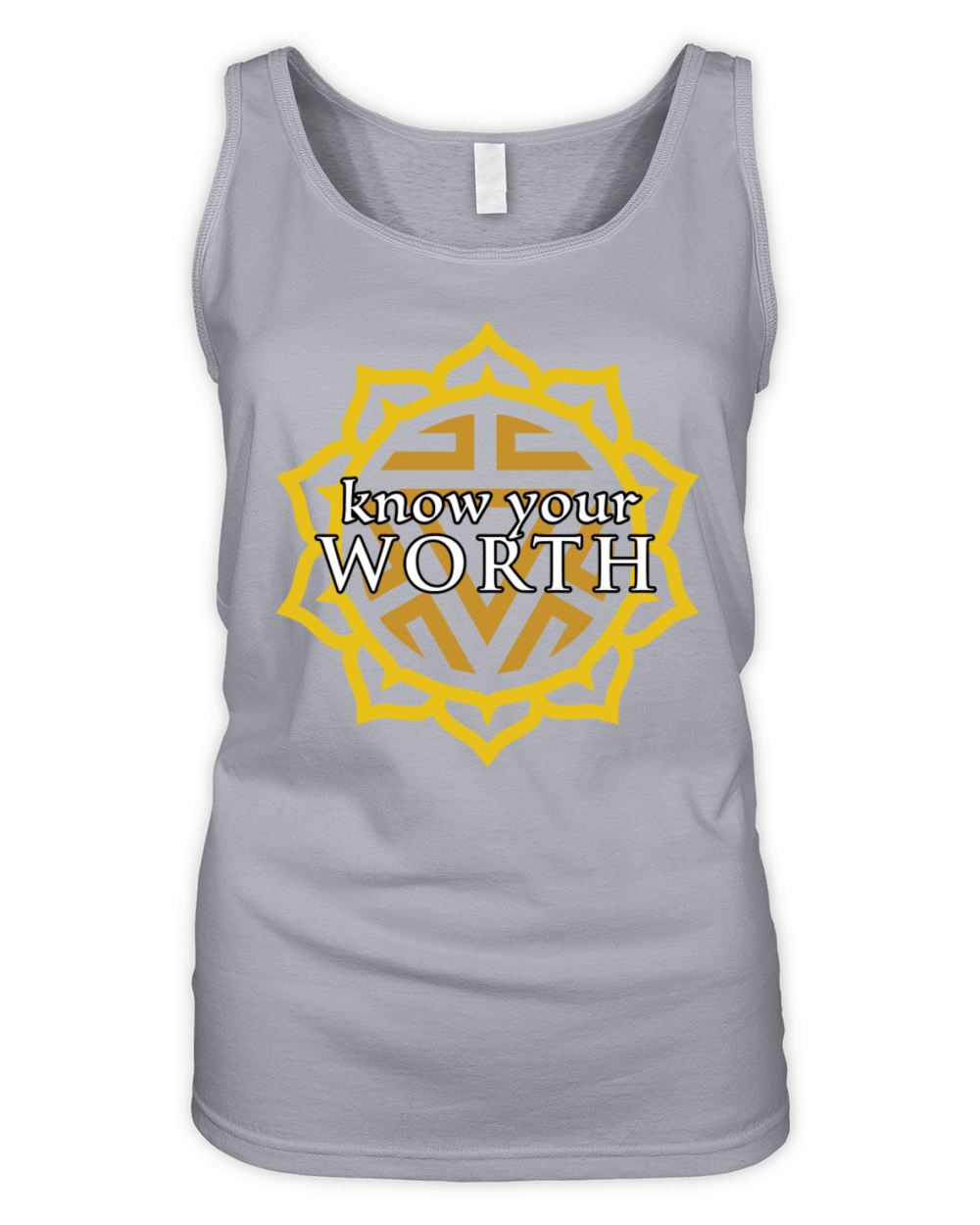 Solar Plexus Chakra Worth Organic Women's Tank Top