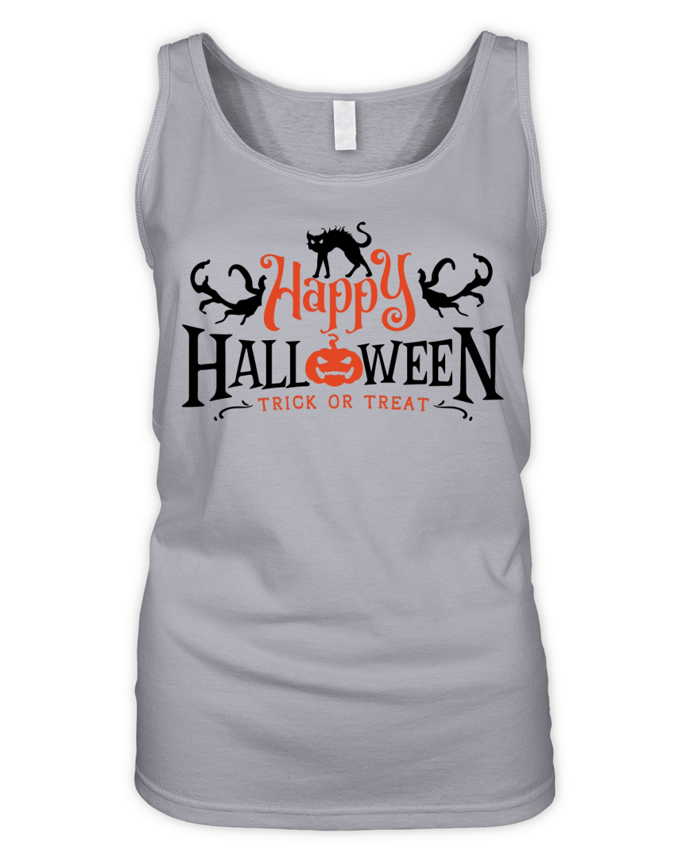 Happy Halloween   trick Organic Women's Tank Top