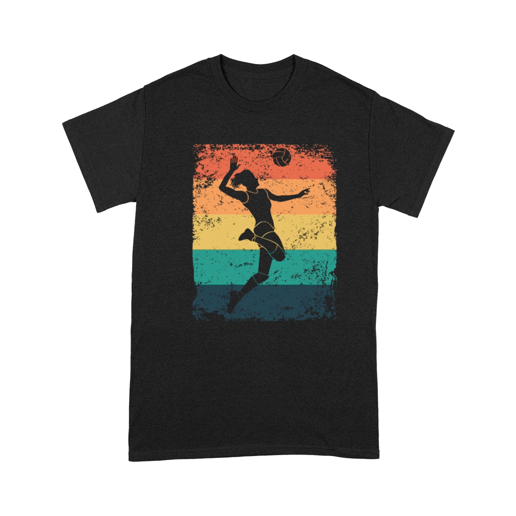 Volleyball Player Retro Beach Volleyball Premium T-shirt
