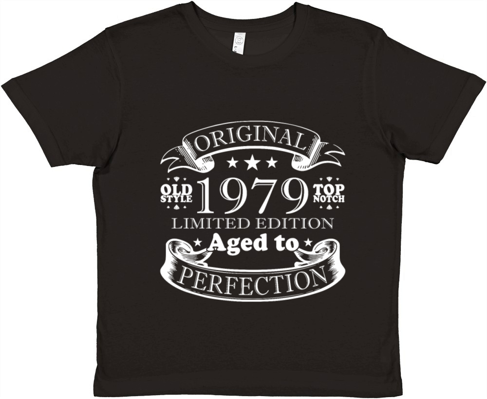 Vintage 1979 Retro birthday present Premium Kids Crewneck T-shirt