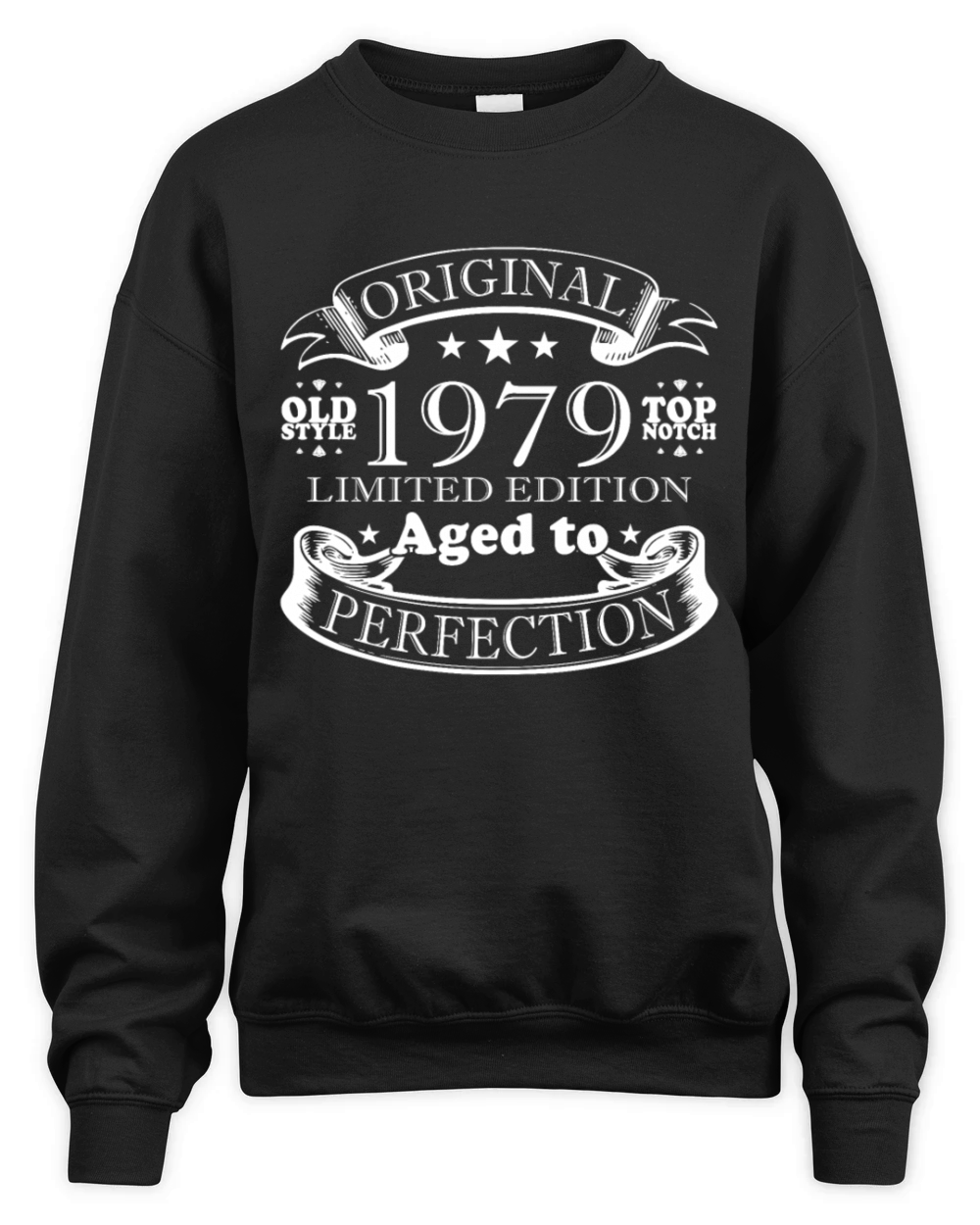Vintage 1979 Retro birthday present Unisex Premium Crewneck Sweatshirt