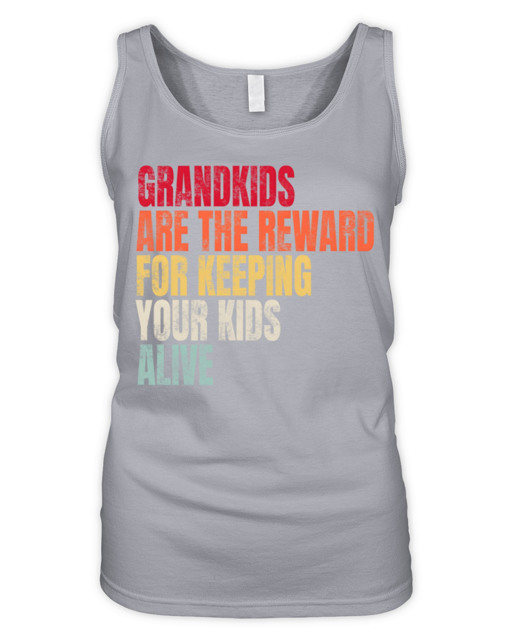Grand Are The Reward For Keeg Your Alive Organic Women's Tank Top