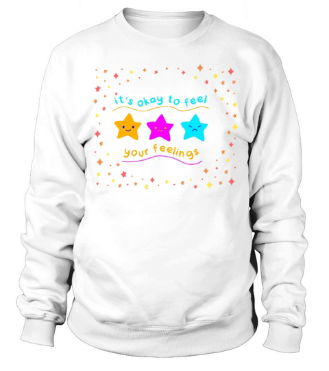 Positive words stars Sweatshirt Unisex