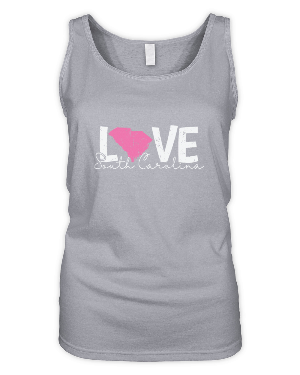 South Carolina Love USA America Organic Women's Tank Top