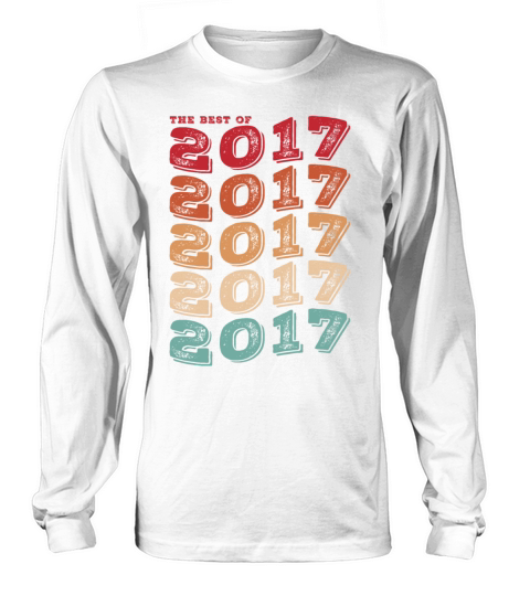Vintage 2017 Gifts Legend for 6 Year Old - 6th Long sleeved Unisex