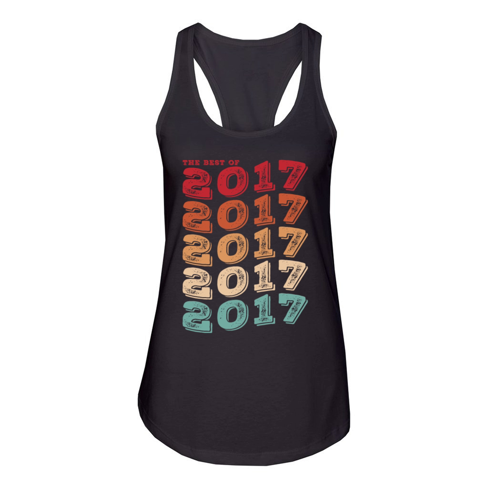 Vintage 2017 Gifts Legend for 6 Year Old - 6th Women's Racerback Tank