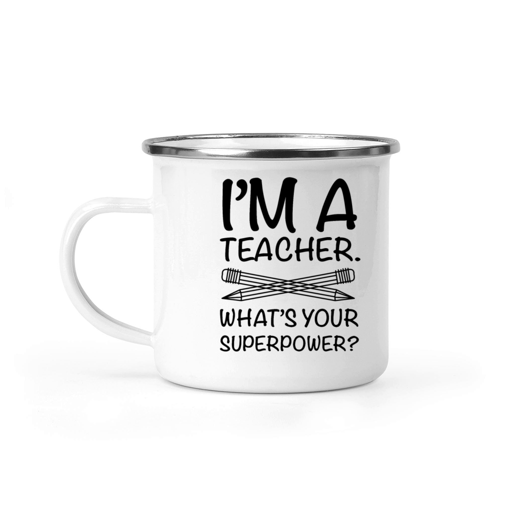 i am a teacher Camping Mug