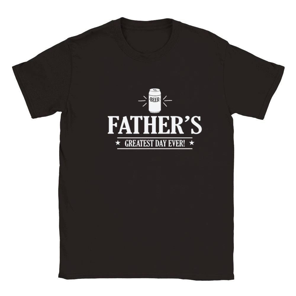 Fathers greatest Day ever Daddy Fathers Day Classic Kids Crewneck T-shirt