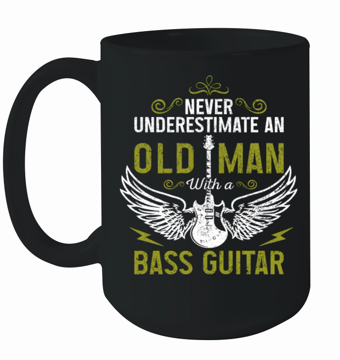 Bass Guitar Player Bassist Funny Gift Ceramic Mug