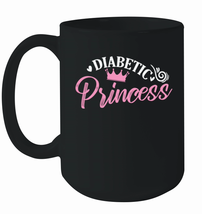 Diabetic Princess Daughter Girl Ceramic Mug