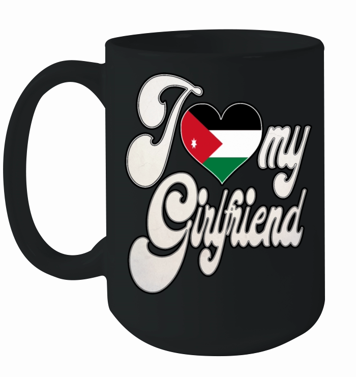 JordanI Love My Jordanian Girlfriend Ceramic Mug