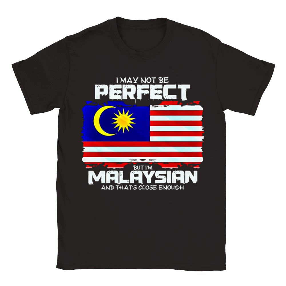I May Not Be Perfect But Im Malaysian Classic Kids Crewneck T-shirt